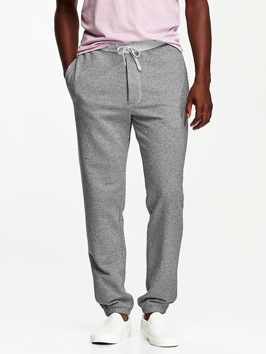Old Navy Mens French Terry Pants Size Xxl Big - Heather Grey
