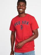 Old Navy Mens Mlb Team Graphic Tee For Men Boston Red Sox Size S