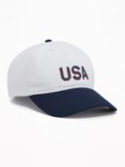 Old Navy Mens Twill Baseball Cap For Men Usa Size One Size