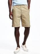 Old Navy Broken In Khaki Shorts For Men 10 - Winter Reeds