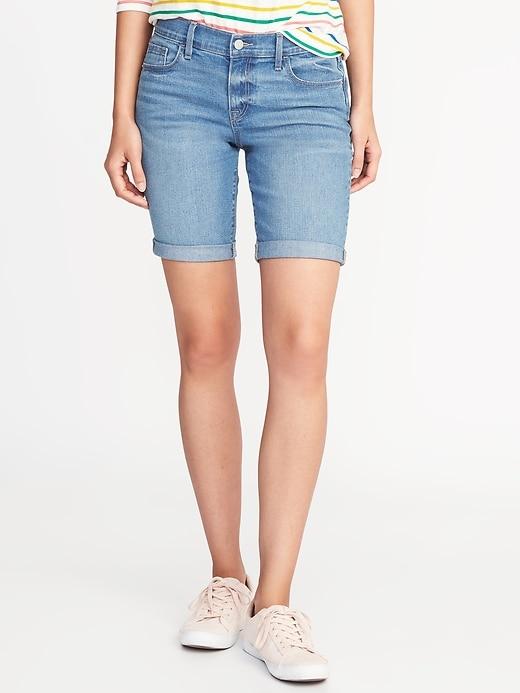 Old Navy Womens Slim Bermudas For Women (9) Playa Size 12