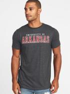 Old Navy Mens College-team Graphic Tee For Men Arkansas Size M