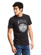 Old Navy Ice Cube Graphic Tee For Men - Blackjack