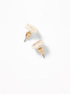 Old Navy  Gold-tone Disk Stud Earrings For Women Gold Size One Size
