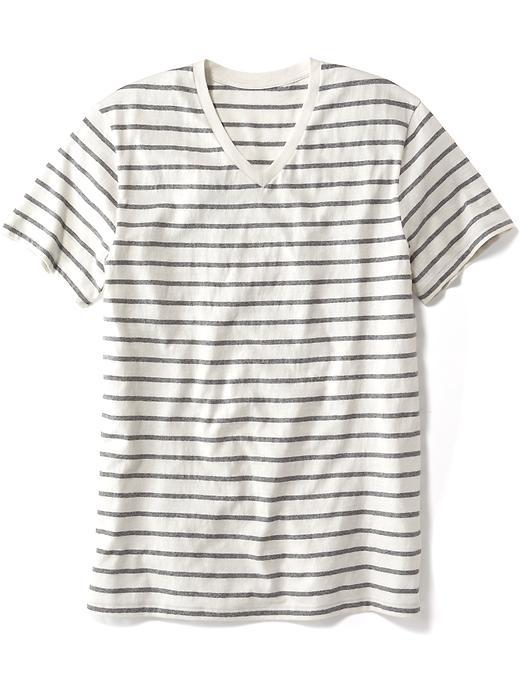 Old Navy Striped V Neck Tee For Men - Catch My Drift
