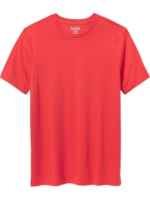 Mens Classic Crew Tees Size Xxl Big - Rebellion Red