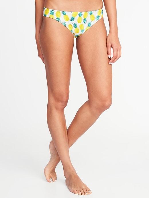 Old Navy Womens Swim Bikini Bottoms For Women Pineapples Size Xxl