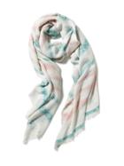 Old Navy Textured Stitch Linear Scarf For Women - Mint Print