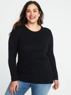 Old Navy Womens Plus-size Cozy Sweater Black Size 1x