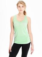 Old Navy Womens Active Ruched Tanks - Magic Mint