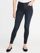 High-rise Secret-slim Pockets Rockstar Super Skinny Jeans For Women