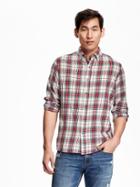 Old Navy Mens Slim Fit Tartan Shirts Size Xxl Big - In A Flurry