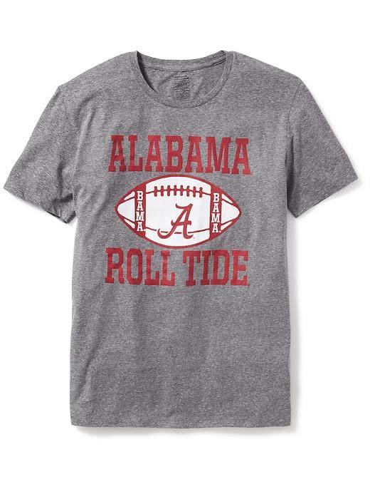 Old Navy Mens Ncaa Graphic Tee For Men Alabama Size L