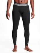 Old Navy Go Dry Base Layer Tights For Men - Black