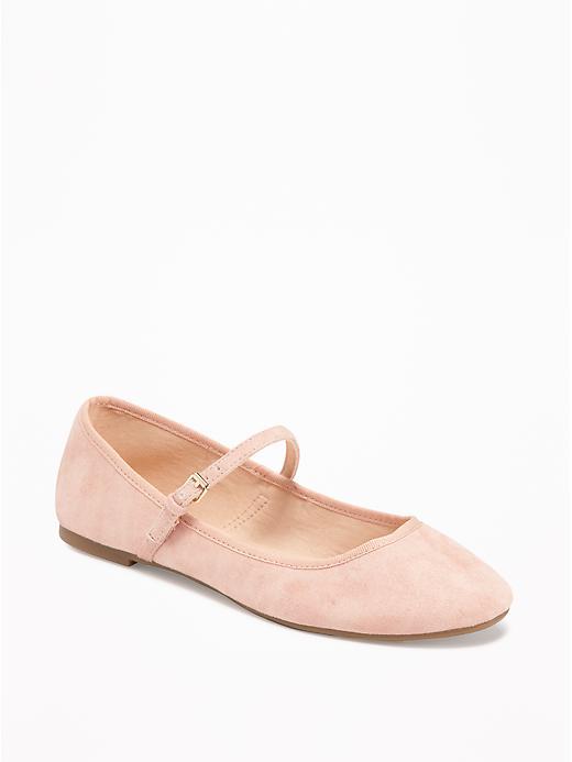 Old Navy Sueded Mary Jane For Women - Blush