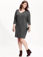 Old Navy Womens Plus Jersey Shift Dresses Size 1x Plus - B65 Dark Heather Grey