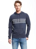 Old Navy Lightweight Striped Hoodie For Men - Big Navy