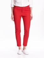 Old Navy Womens The Pixie Ankle Pants Size 18 Regular - Robbie Red