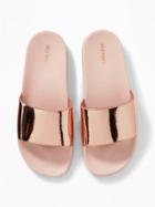 Old Navy Womens Pool Slide Sandals For Women Rose Gold Size 10/11