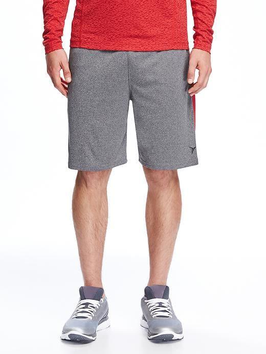 Old Navy Go Dry Train Shorts For Men 10 - New Heather Gray