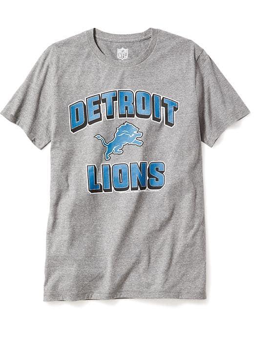 Old Navy Nfl Team Graphic Tee For Men - Lions