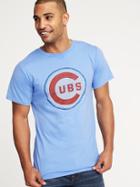 Old Navy Mens Mlb Cooperstown Collection Team Tee For Men Chicago Cubs Size S