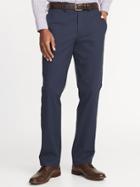 Old Navy Mens Straight Ultimate Built-in Flex Non-iron Pants For Men Classic Navy Size 28w
