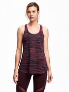Old Navy Go Dry Performance Mesh Straps Tank For Women - Pink Camo