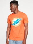 Old Navy Mens Nfl Team-logo Tee For Men Dolphins Size Xl