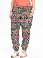 Old Navy Womens Plus Patterned Soft Pants Size 1x Plus - Multi Stripe