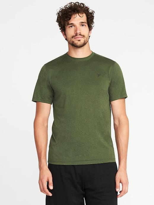 Old Navy Mens Go-dry Eco Performance Tee For Men New Green Size S