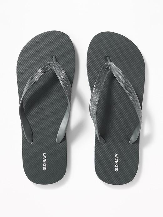 Old Navy Mens Classic Flip-flops For Men Bridge Gray Size 10/11