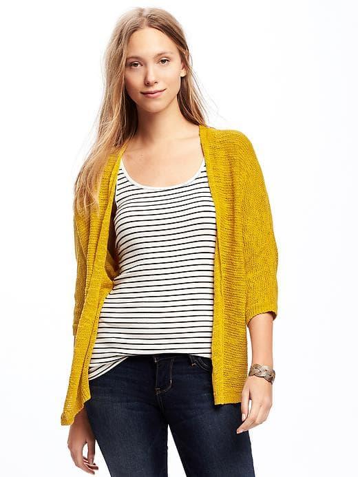 Old Navy Dolman Sleeve Open Front Cardi For Women - Golden Opportunity