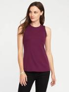Old Navy Classic Semi Fitted Tank For Women - Winter Wine