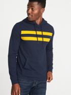 Old Navy Mens Soft-washed Lightweight Jersey Hoodie For Men In The Navy Size L
