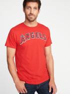 Old Navy Mens Mlb Team Graphic Tee For Men Los Angeles Angels Size M