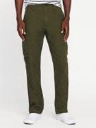 Old Navy Mens Canvas Cargos For Men Dark Forest Green Size 32w