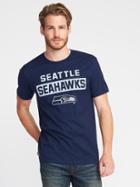 Old Navy Nfl Slub Knit Tee For Men - Seahawks
