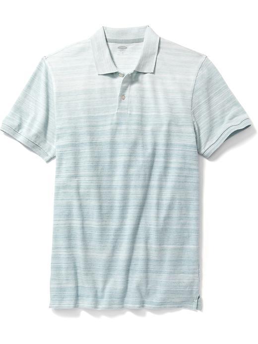 Old Navy Short Sleeve Pique Polo - Light Green