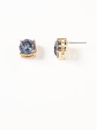 Old Navy Faceted Stone Stud Earrings For Women - Blue Mood