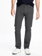 Old Navy Built In Flex Slim Fit Plush Twill Pants For Men - Iron Will