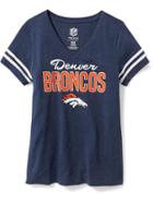 Old Navy Womens Nfl Team V-neck Tee For Women Broncos Size Xs