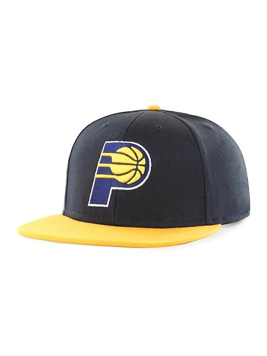Old Navy Mens Nba Team-graphic Flat-brim Cap For Adults Indiana Pacers Size One Size