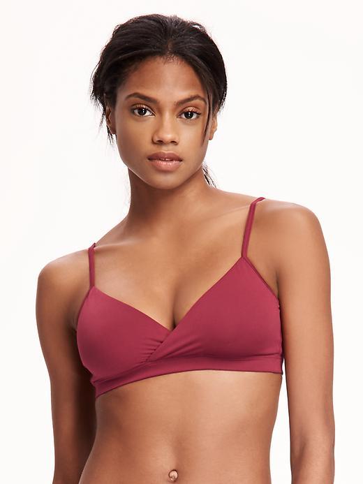 Old Navy Cross Front Cami Bralette For Women - Borscht