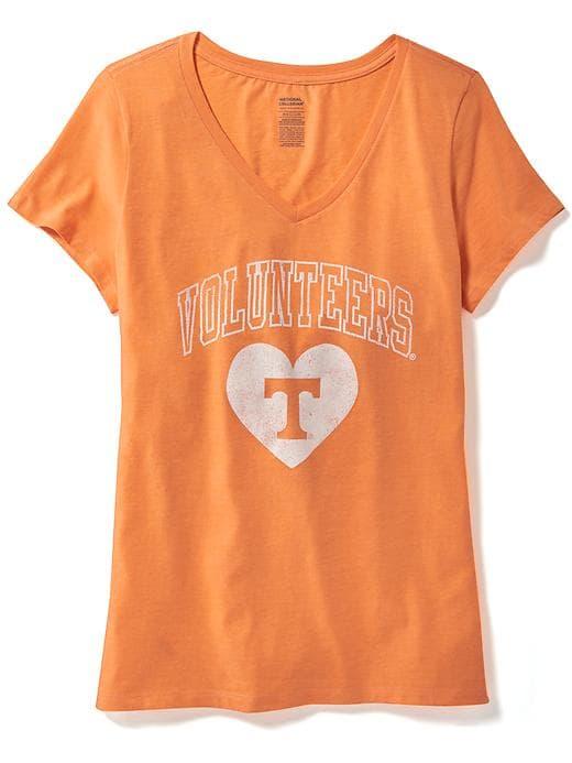 Old Navy Womens Ncaa V-neck Tee For Women Tennessee Size Xs