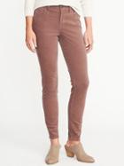 Old Navy Mid Rise Rockstar Cords For Women - Mauve