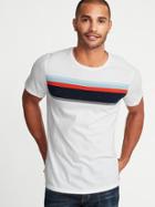 Old Navy Mens Soft-washed Perfect-fit Crew-neck Tee For Men Cream Size Xxxl
