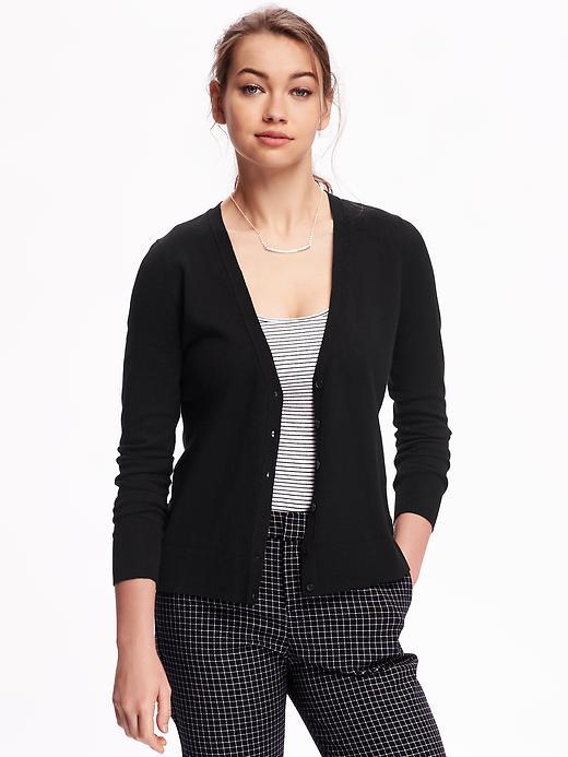Old Navy Vneck Cardigan For Women - Black
