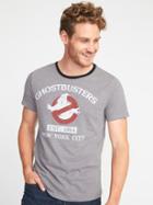 Old Navy Mens Ghostbusters Est. 1984 New York City Tee For Men Medium Gray Size L