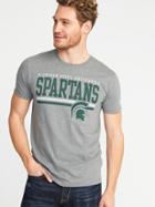 Old Navy Mens College Team Graphic Tee For Men Michigan State Size M